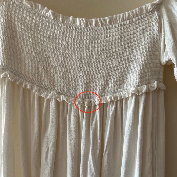 Hadley Dress XS White Sunday Best - Picture 5 of 7